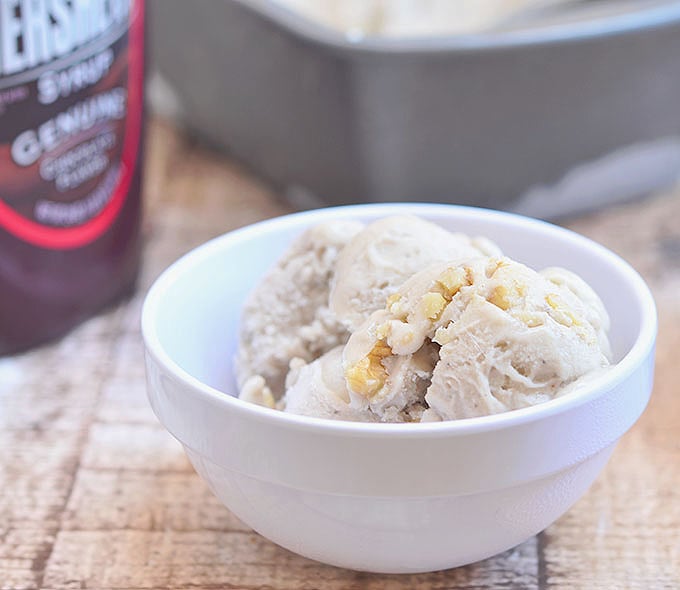 Four-Ingredient Banana Nut Ice Cream