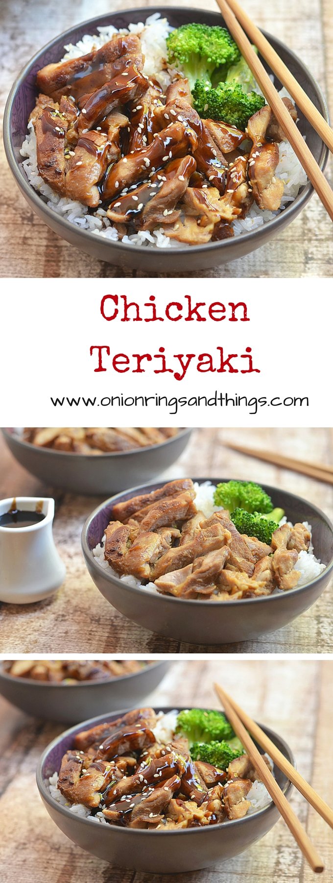 With moist meat, full flavor and from-scratch teriyaki sauce, this chicken teriyaki is a breeze to make and sure to be a family favorite.