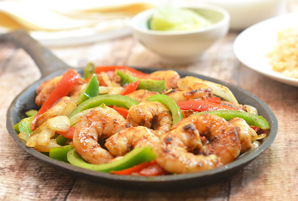 Shrimp Fajitas