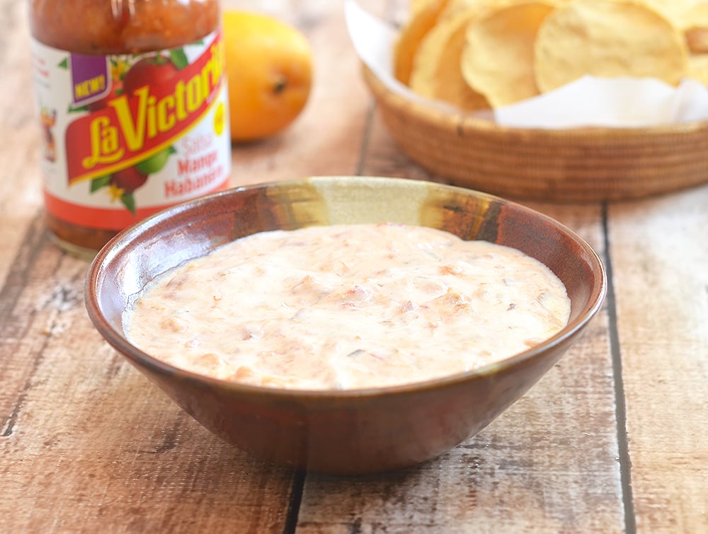 Mango Habanero Chicken Wings with Curry Yogurt Dip