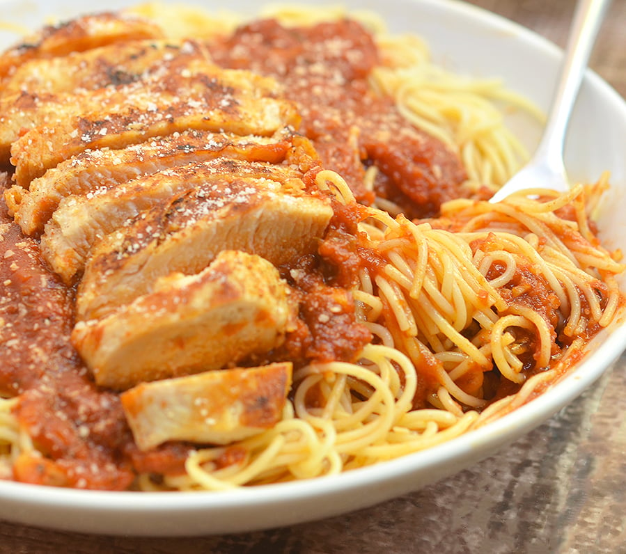 Spicy Cajun Chicken Pasta is a satifying dinner that comes together fast and easy