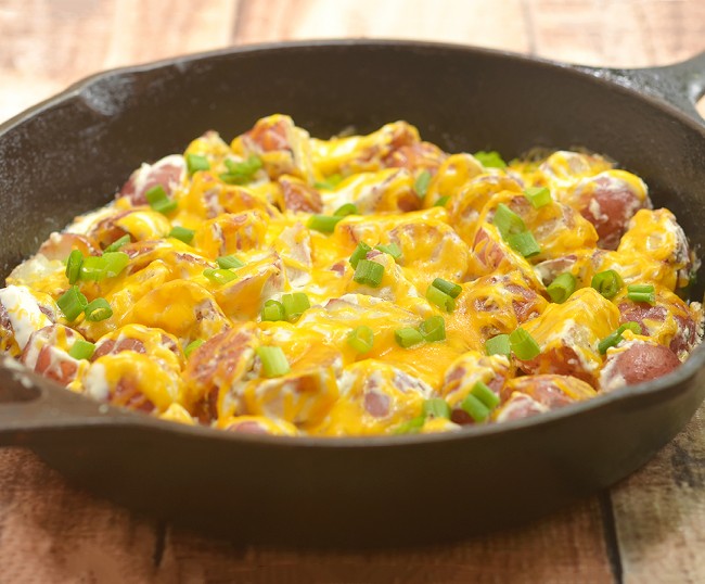 Cheddar Ranch Potatoes Onion Rings & Things