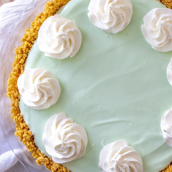 Frozen Margarita Pie