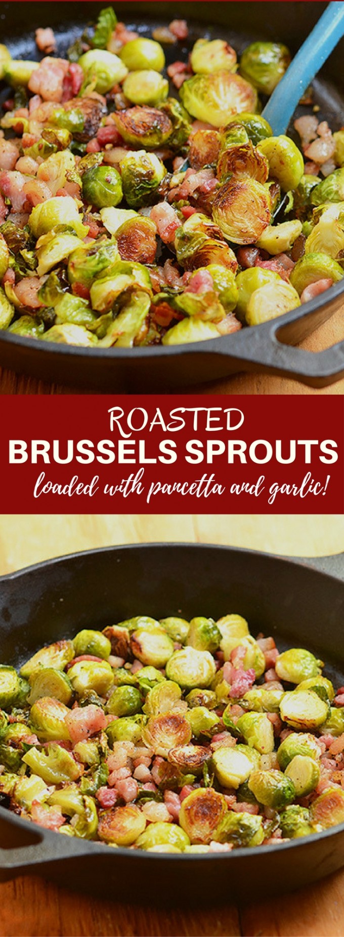 Roasted Brussels Sprouts with Garlic and Pancetta Onion Rings & Things