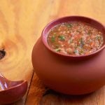 Salsa Roja is an authentic Mexican salsa made with roasted tomatoes and chili peppers. It's delicious with chips or over tacos, burritos, and any dish you need a boost of big, spicy flavors.
