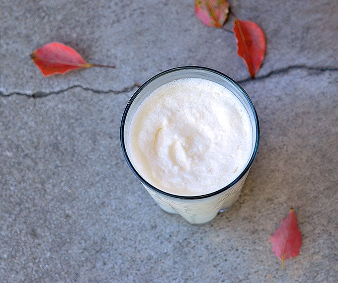 Olive Oil Milkshake is rich, creamy, and loaded with protein and carbohydrates. It's the perfect smoothie for post workout or just about anytime you need a quick energy boost.