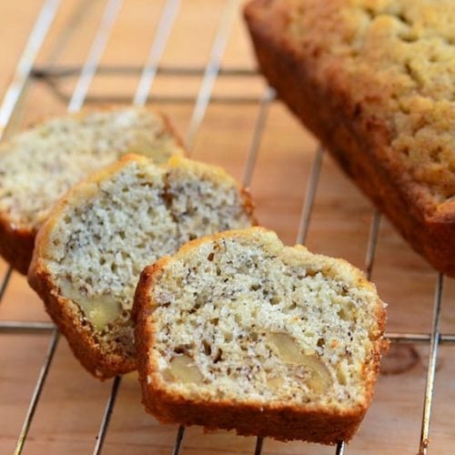 Mini Banana Bread Loaves - Honey and Birch