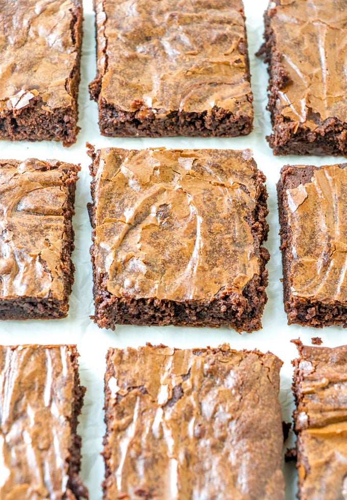 These picture-perfect one-bowl brownies are sure to please even the toughest critics!