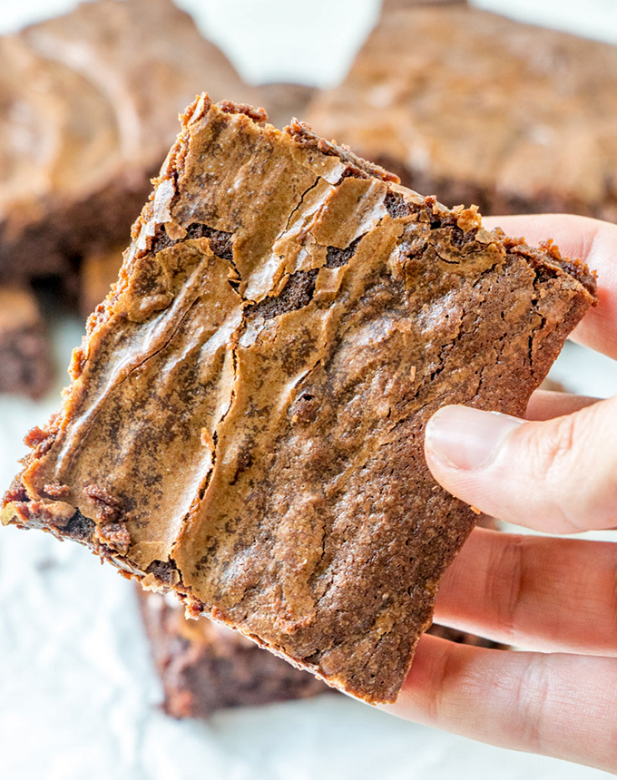These fudge brownies are not only a breeze to make, they're also incredibly scrumptious.