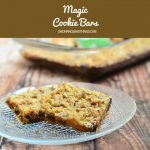 Magic cookie bars with delicious layers of graham cracker crust, condensed milk, chocolate chips, coconut, and walnuts. Golden and crunchy on the outside yet soft and moist on the inside, they're irresistible!