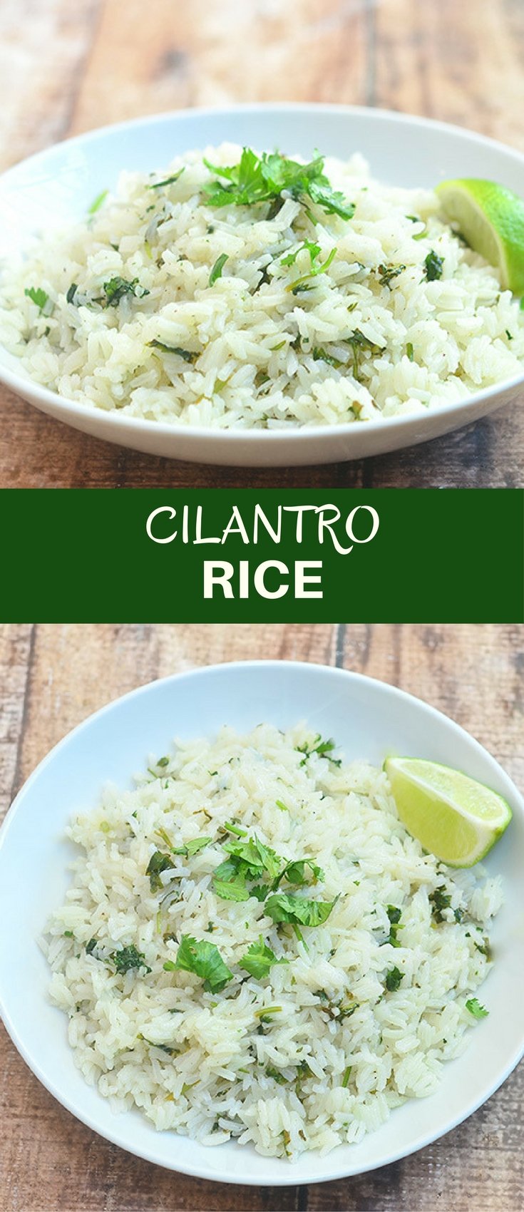 Cilantro Rice jazzed up with lime juice, lime zest and chopped cilantro for delicious, refreshing flavor. It's the perfect side for all your favorite Mexican entrees!