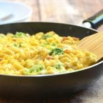 One-Pan Butternut Squash Macaroni and Cheese with bacon, broccoli, and a creamy butternut squash sauce is the ultimate Fall comfort food. And it's ready in 30 minutes and in one pan!