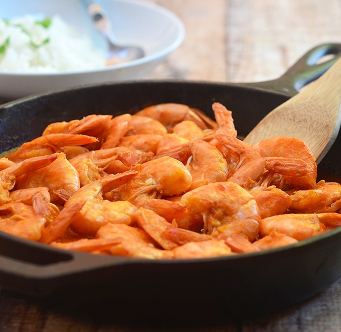 Camarones a la Diabla cooked a fiery, smoky pepper sauce are sure to rock your taste buds. Also called "deviled shrimps", they're loaded with big, bold flavors you'll love.