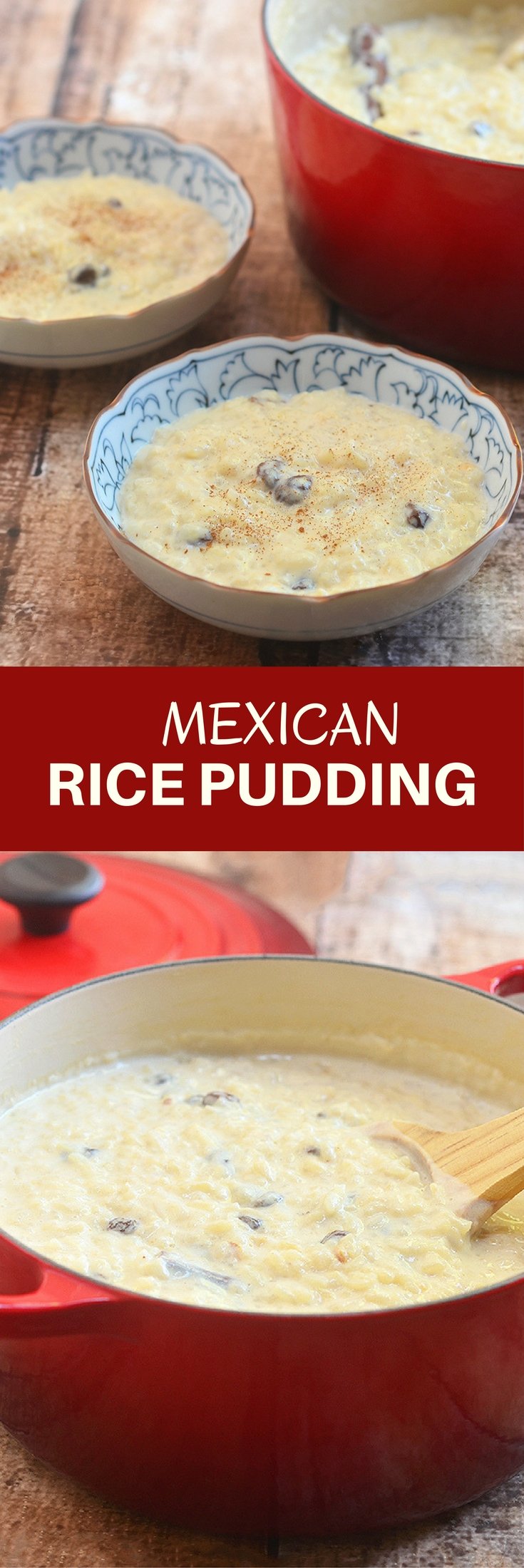 Mexican Rice Pudding or Arroz con Leche is rich, creamy and gluten-free. Delicious as dessert and as an anytime snack!