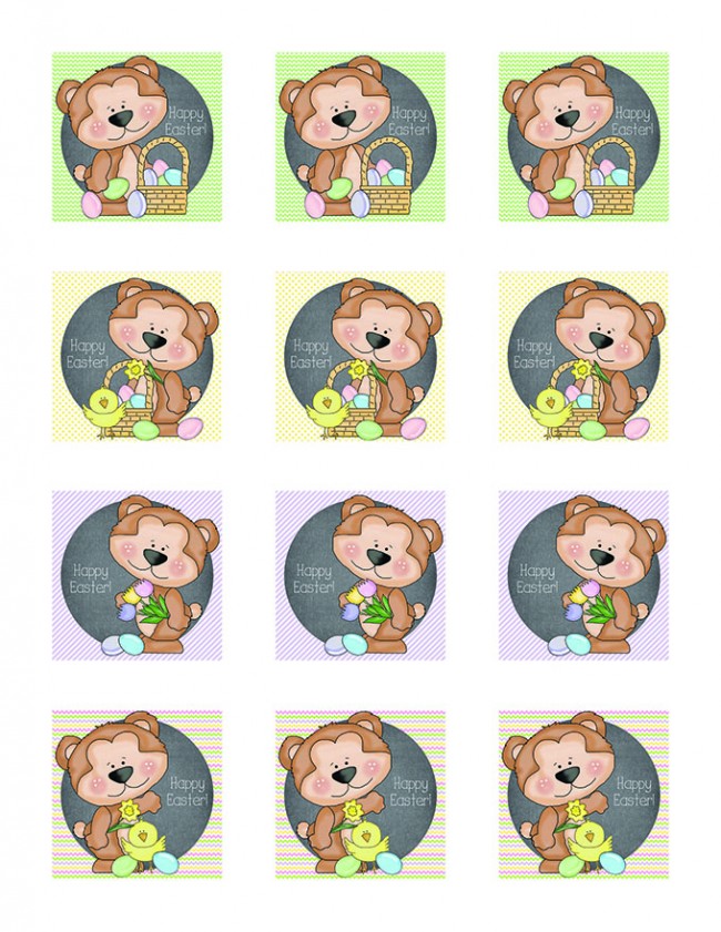 Free Adorable Easter Printables | Onion Rings &amp; Things