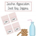 Teacher Appreciation Treat Bag Topper Printable