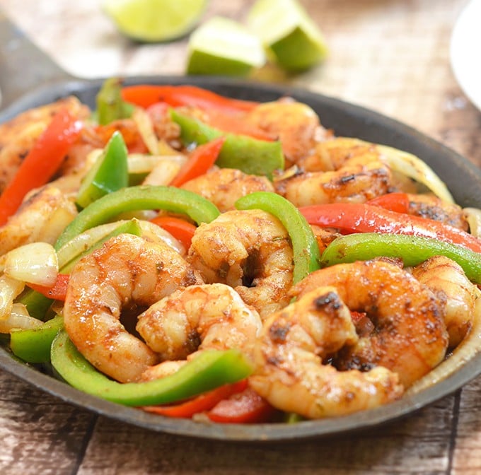 Shrimp Fajitas