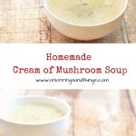Rich, creamy and with generous bits of mushrooms, this Homemade Cream of Mushroom Soup is so much better and fresh tasting than store bought.