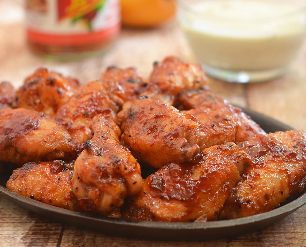 Crispy, spicy and sweet, these mango habenero chicken wings are bound to be your new favorite. 