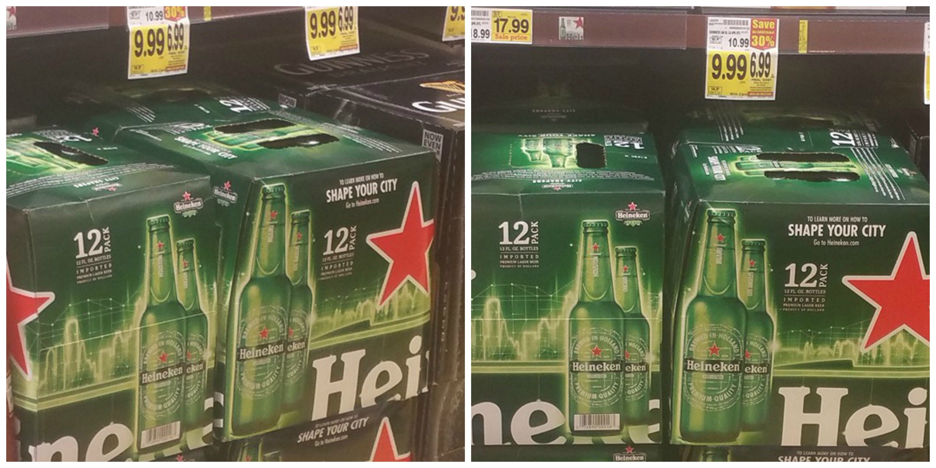 The Korean BBQ Kalbi starts with picking up a 12-pack of Heineken from your local store.