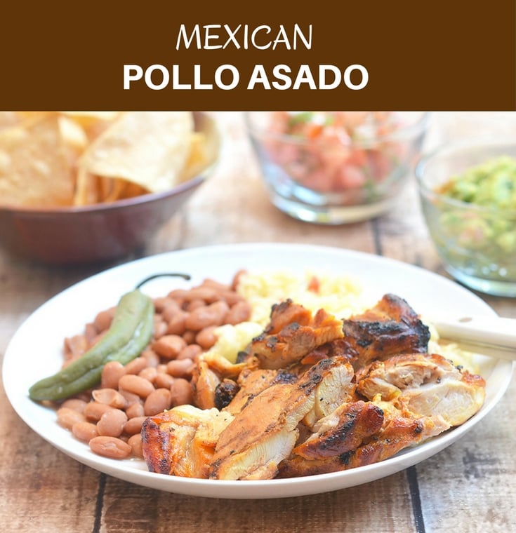 Pollo Asado is marinated in citrus juices and a special blend of spices and then grilled to perfection. It's delicious fresh off the grill with your favorite sides and leftovers are amazing in tacos, burritos or quesadillas!