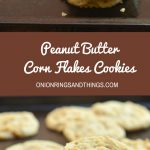 Crisp, chewy, and loaded with peanut butter flavor and crunchy corn flakes, Peanut Butter Corn Flakes Cookies are a piece of sweet heaven. Enjoy them with a glass of ice cold milk for the perfect midday snack or anytime treat!