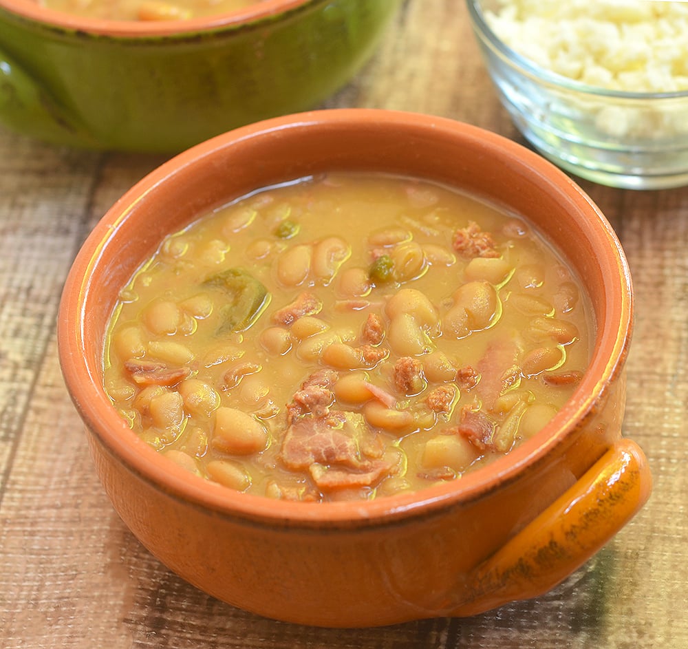 These hearty and delicious Charro beans are the perfect side dish for any Mexican meal. 