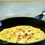 Potato Chip Omelette is a unique twist on the Spanish Frittata. Crisp potato chips add crunch and flavor to your regular omelette for delicious layer of yum!