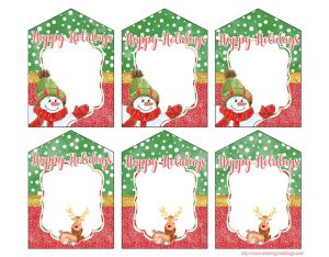 Christmas Gift Giving FREE Printables - Onion Rings &amp; Things