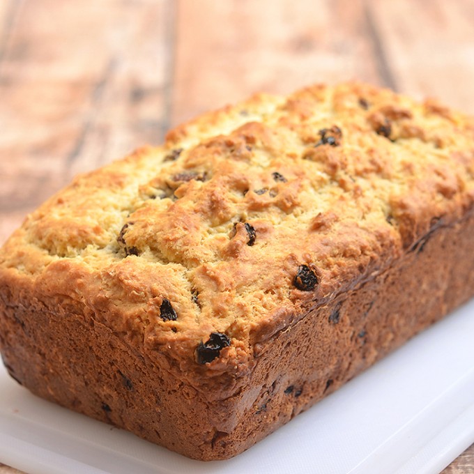 Irish Soda Bread with a delicious golden crust on the outside, moist and fluffy on the inside, and generously studded with plump raisins is the best quick bread loaf you'll ever have! It's perfect for all your St. Patrick's celebrations but just as good all year long