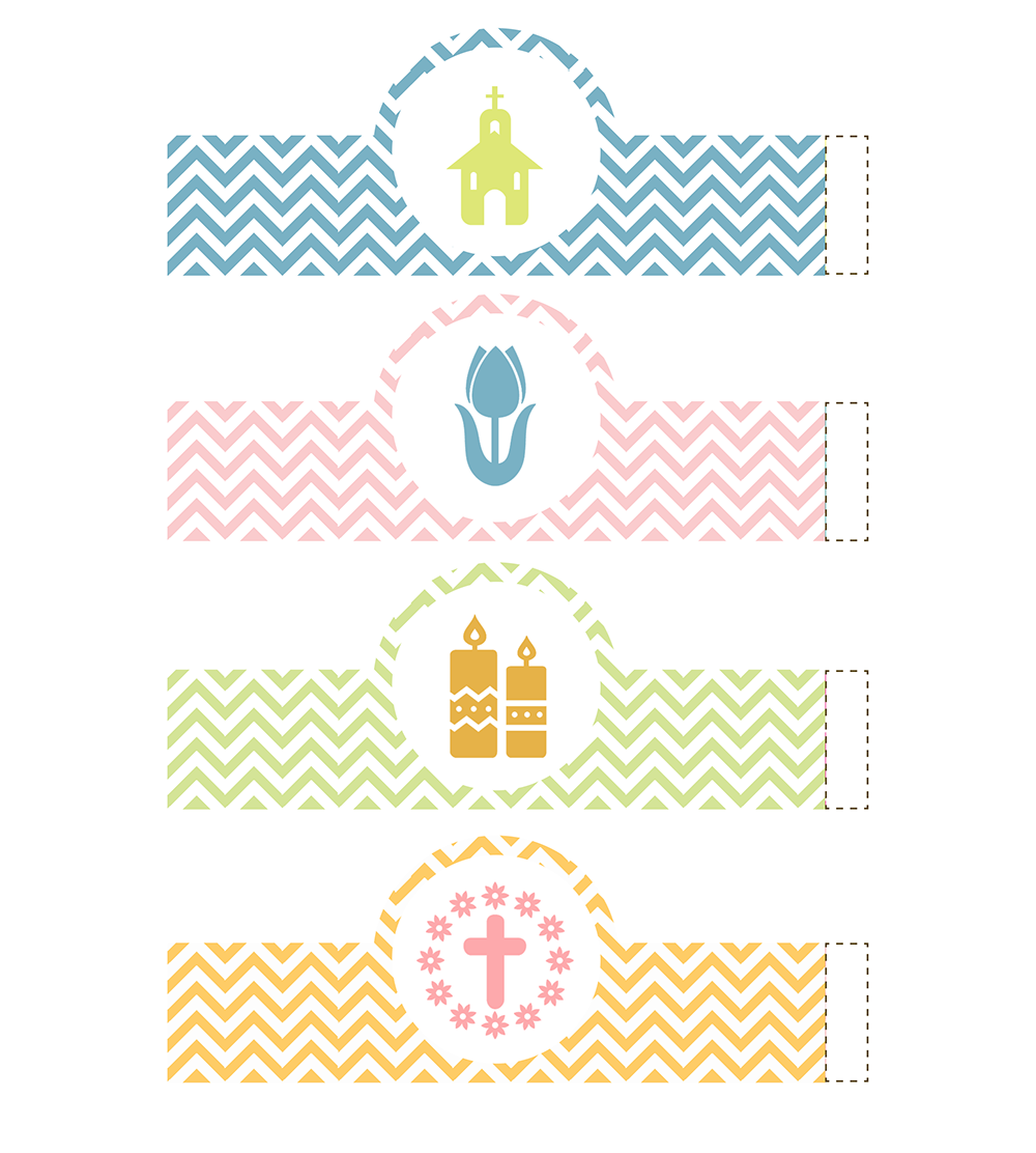 Easter Egg Wrapper Printables | Onion Rings &amp; Things
