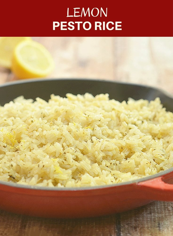 Lemon Pesto Pasta made with homemade pesto is guaranteed to be a family favorite. With a hearty pesto flavor and a delicious hint of lemon, it makes one amazing side dish!