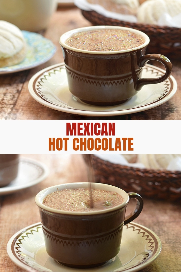 Mexican-style hot chocolate