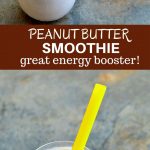 Peanut Butter Banana Smoothie is rich, creamy and ultra tasty! Packed with potassium, carbohydrates, and protein, it's a great breakfast or anytime pick-me-up treat.