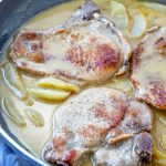 Citrus Caramel Apple Pork Chops