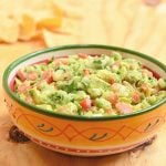 Easy Guacamole Dip in a bowl