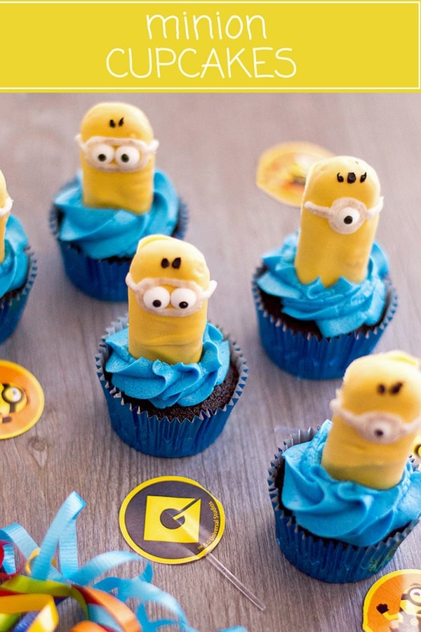 Minion Cupcakes