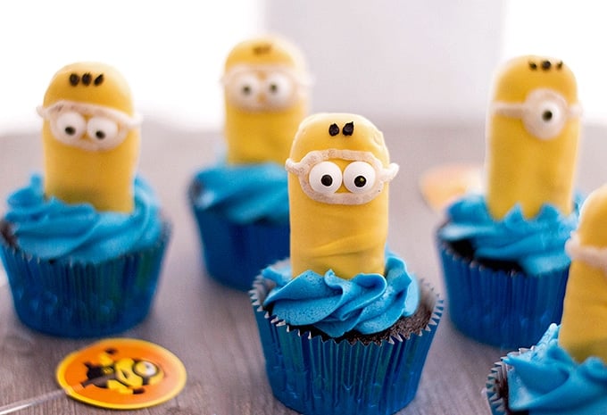 Minion Cupcakes