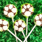 Soccer Oreo Pops