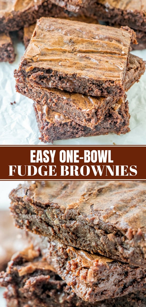 homemade fudge brownies