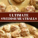 Swedish Meatballs in a pan