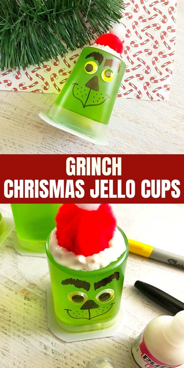 Grinch snack cups