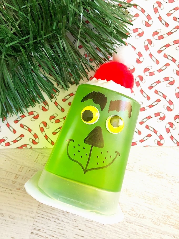 How to Make Grinch Jello Cups for Kids Onion Rings & Things