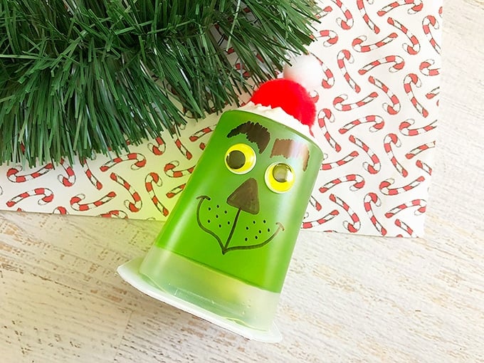 Grinch Jello Cups