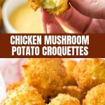 Chicken Potato Croquettes
