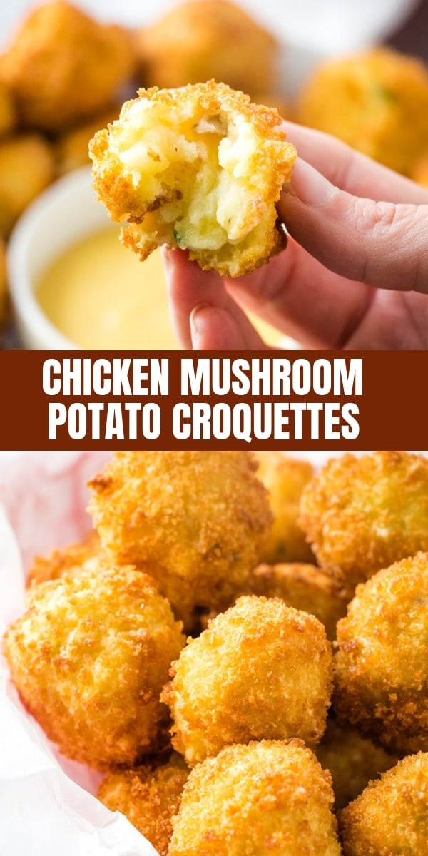 Chicken Potato Croquettes