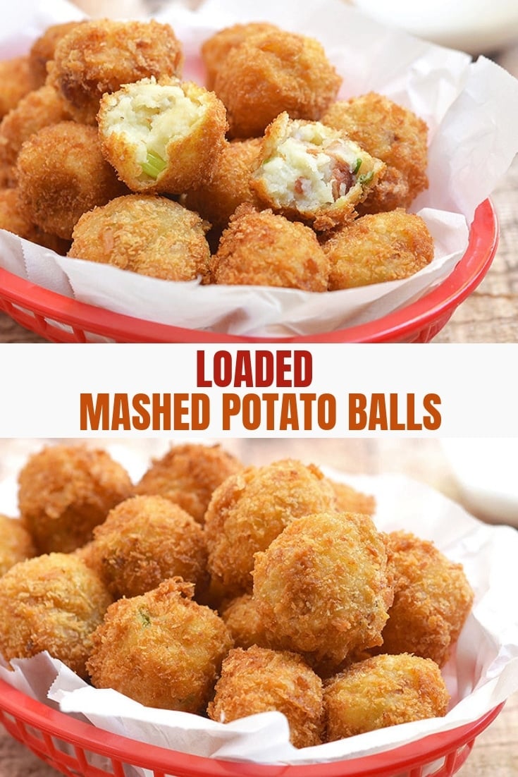 Loaded Mashed Potato Balls
