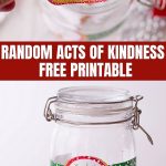 Random Acts of Kindness FREE Printable